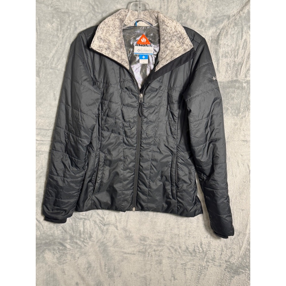 Columbia Women's Omni Heat Quilted Insulated Jacket Black XS